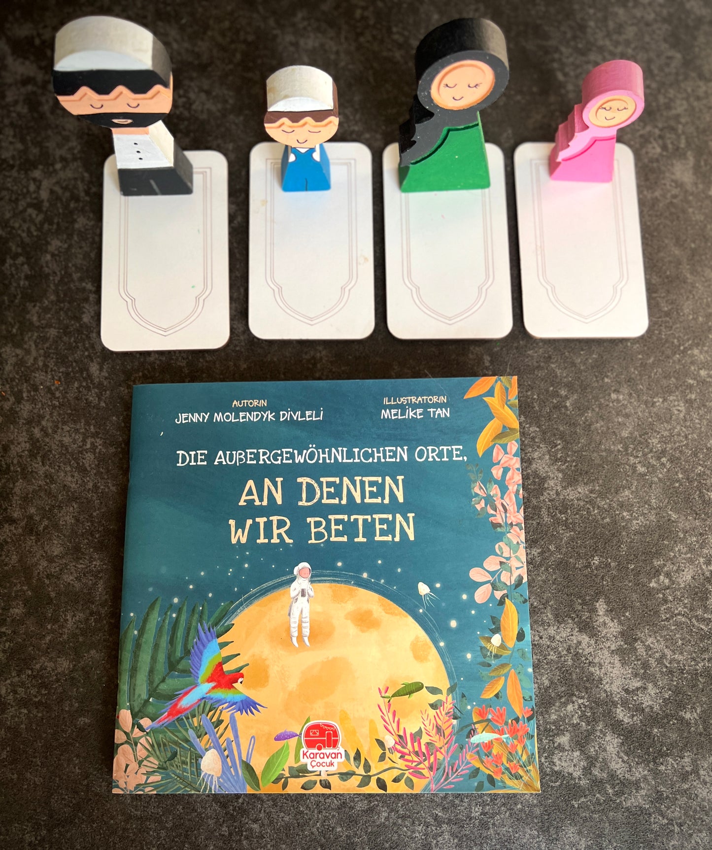 Die außergewöhnliche Orte, an denen wir beten. Deutsches Kinderbuch Almanca